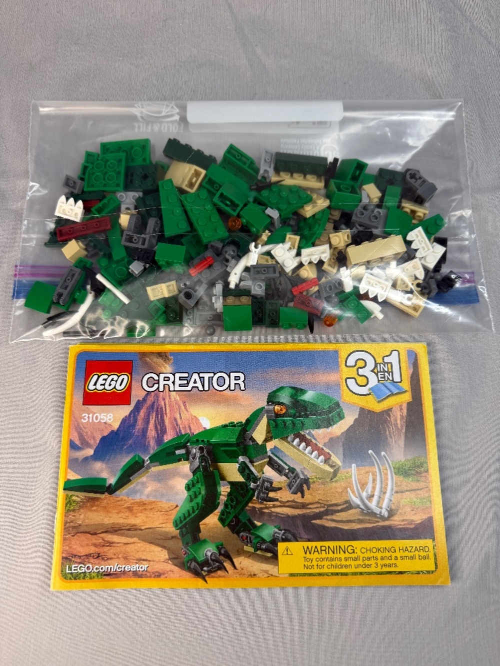 Lego Set – 31058 – 3-in-1 Mighty Dinosaurs